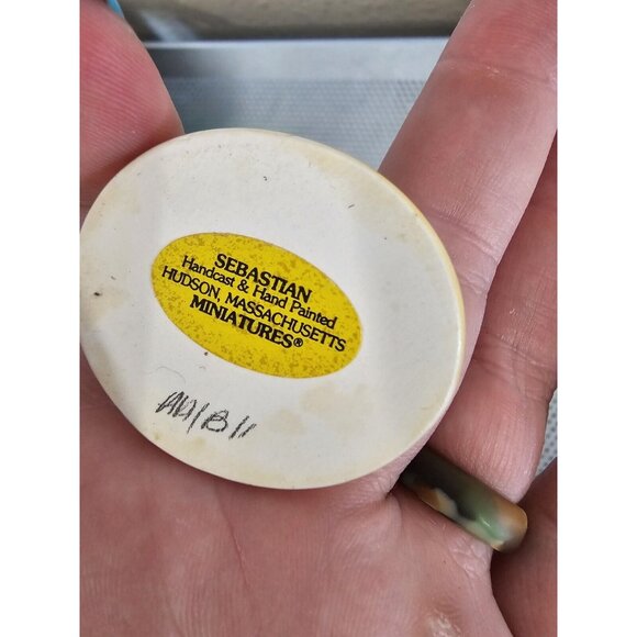 SEBASTIAN MINIATURE SML-132 Yankee Sea Captain Figurine - Picture 4 of 5